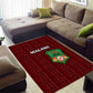 Malawi Football Area Rug Go Champions - Red - African Pride