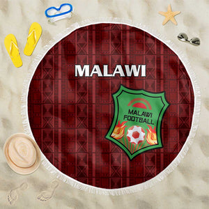 Malawi Football Beach Blanket Go Champions - Red - African Pride