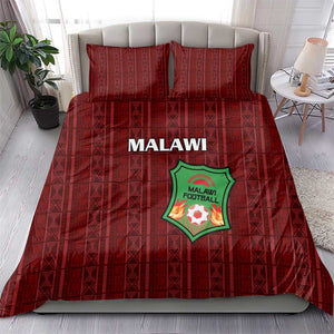 Malawi Football Bedding Set Go Champions - Red - African Pride