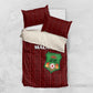 Malawi Football Bedding Set Go Champions - Red - African Pride