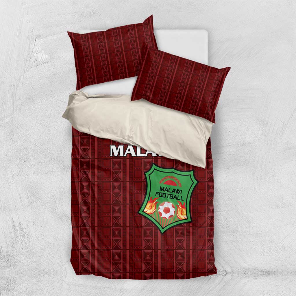 Malawi Football Bedding Set Go Champions - Red - African Pride