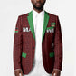 Custom Malawi Football Blazer Come On Flames - Red