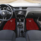 Malawi Football Car Mats Go Champions - Red - African Pride