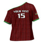 Custom Malawi Football Cross Shoulder Shirt Come On Flames - Red