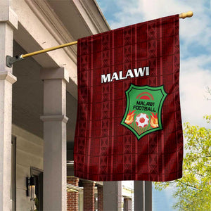 Malawi Football Garden Flag Go Champions - Red - African Pride