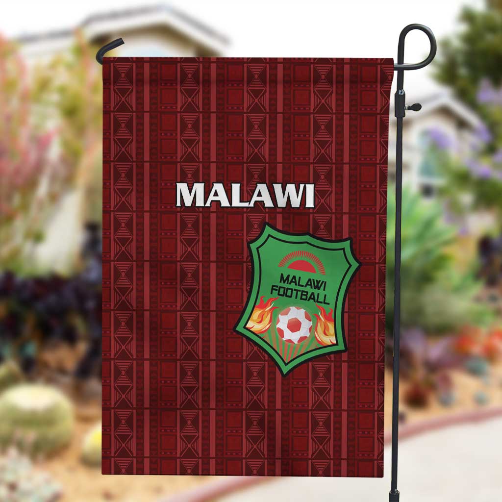 Malawi Football Garden Flag Go Champions - Red - African Pride