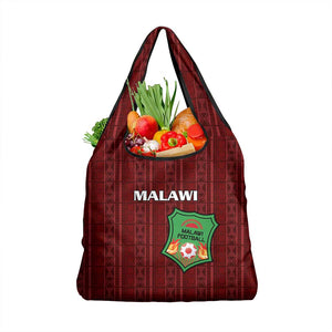 Malawi Football Grocery Bag Go Champions - Red - African Pride