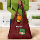 Malawi Football Grocery Bag Go Champions - Red - African Pride