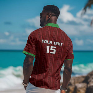 Custom Malawi Football Hawaiian Shirt Go Champions - Red - African Pride