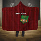 Malawi Football Hooded Blanket Go Champions - Red - African Pride
