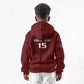 Custom Malawi Football Kid Hoodie Go Champions - Red - African Pride