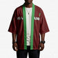 Custom Malawi Football Kimono Come On Flames - Red