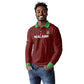 Custom Malawi Football Long Sleeve Polo Shirt Go Champions - Red - African Pride
