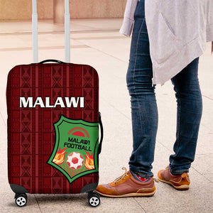 Malawi Football Luggage Cover Go Champions - Red - African Pride