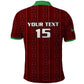 Custom Malawi Football Polo Shirt Go Champions - Red - African Pride