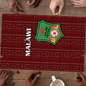 Malawi Football Puzzle Come On Flames - Red