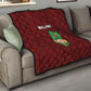 Malawi Football Quilt Go Champions - Red - African Pride