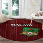 Malawi Football Round Carpet Go Champions - Red - African Pride