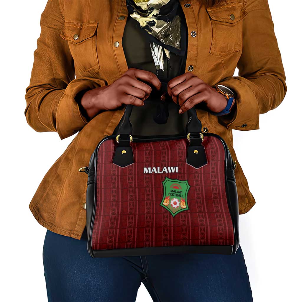 Malawi Football Shoulder Handbag Go Champions - Red - African Pride