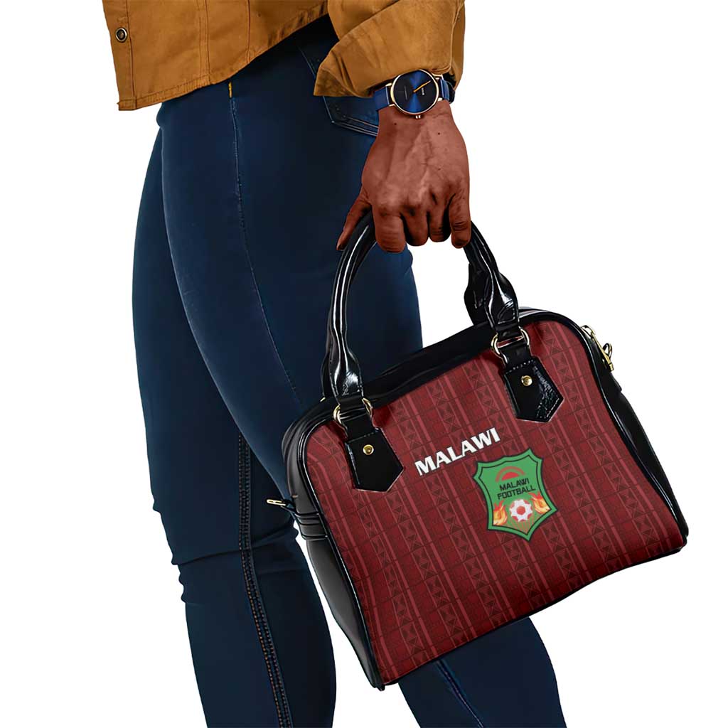 Malawi Football Shoulder Handbag Go Champions - Red - African Pride
