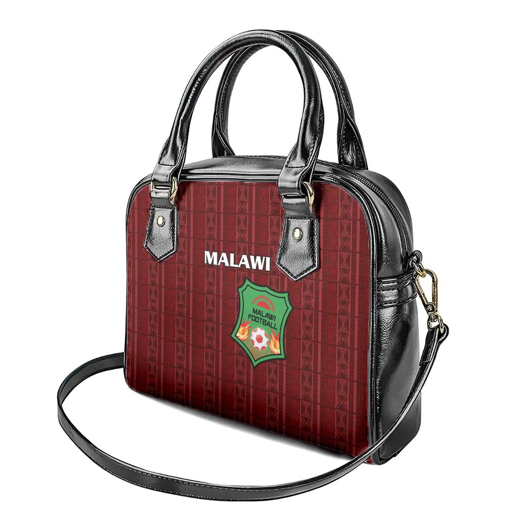 Malawi Football Shoulder Handbag Go Champions - Red - African Pride