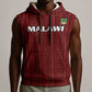 Custom Malawi Football Sleeveless Hoodie Go Champions - Red - African Pride