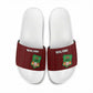 Malawi Football Slide Sandals Come On Flames - Red