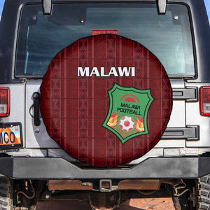 Malawi Football Spare Tire Cover Go Champions - Red - African Pride