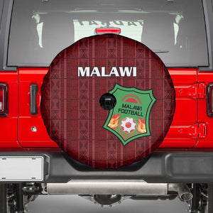 Malawi Football Spare Tire Cover Go Champions - Red - African Pride