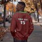 Custom Malawi Football Sweatshirt Go Champions - Red - African Pride