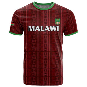 Custom Malawi Football T shirt Go Champions - Red - African Pride