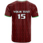 Custom Malawi Football T shirt Go Champions - Red - African Pride
