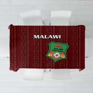Malawi Football Tablecloth Go Champions - Red - African Pride