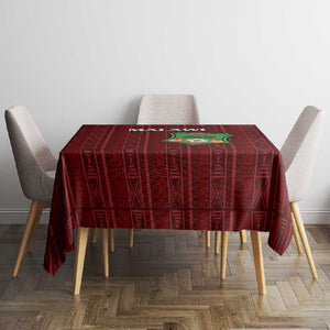 Malawi Football Tablecloth Go Champions - Red - African Pride