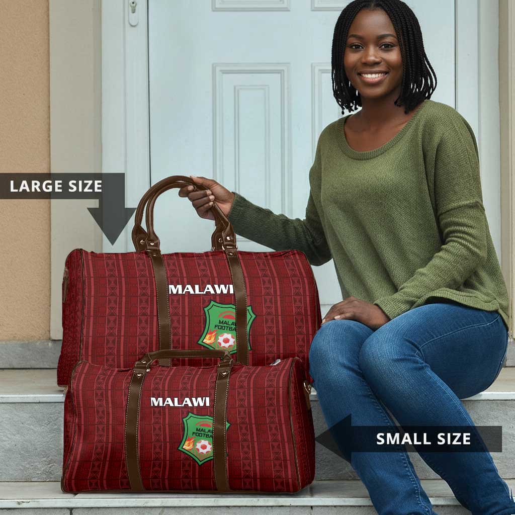 Malawi Football Travel Bag Come On Flames - Red
