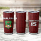 Custom Malawi Football Tumbler Cup Go Champions - Red - African Pride