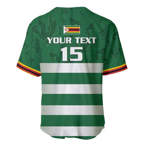 Rugby Zimbabwe Custom Baseball Jersey Go Champions Sables - African Pride