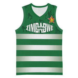 Rugby Zimbabwe Custom Basketball Jersey Go Champions Sables - African Pride