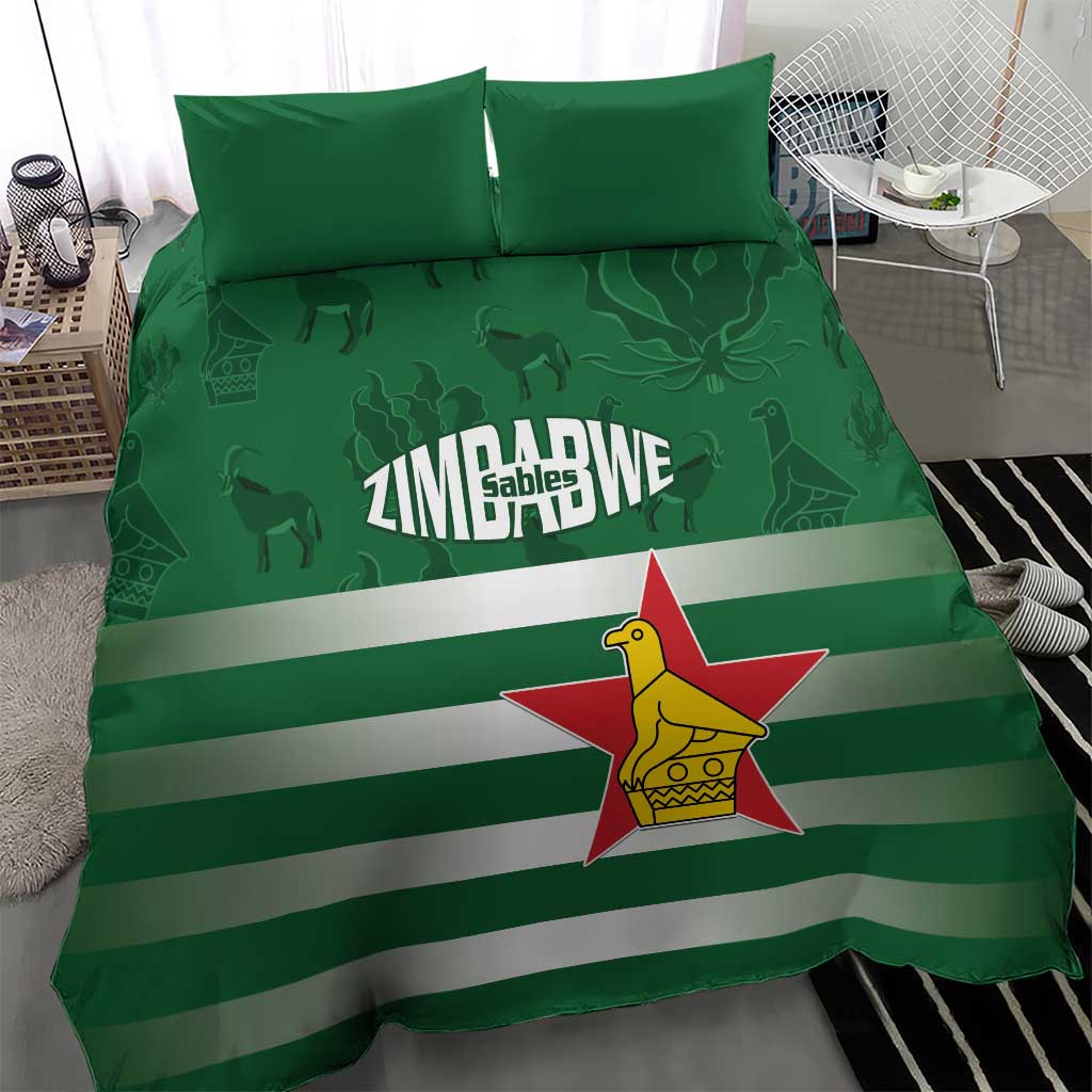 Rugby Zimbabwe Bedding Set Go Champions Sables - African Pride