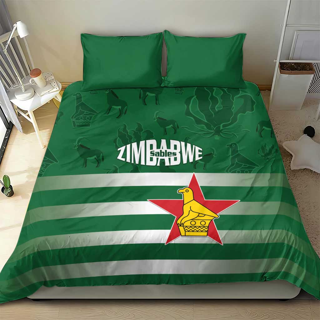 Rugby Zimbabwe Bedding Set Go Champions Sables - African Pride