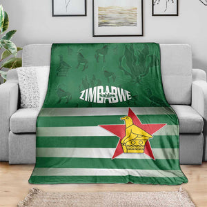 Rugby Zimbabwe Blanket Go Champions Sables - African Pride