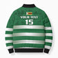 Rugby Zimbabwe Custom Bomber Puffer Jacket Go Champions Sables