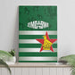 Rugby Zimbabwe Canvas Wall Art Go Champions Sables - African Pride