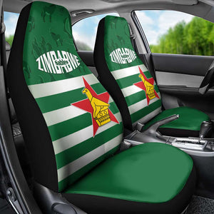 Rugby Zimbabwe Car Seat Cover Go Champions Sables - African Pride