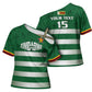 Rugby Zimbabwe Custom Cross Shoulder Shirt Go Champions Sables