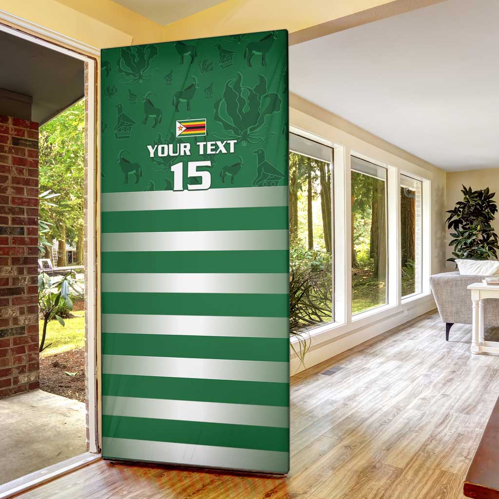 Rugby Zimbabwe Custom Door Cover Go Champions Sables