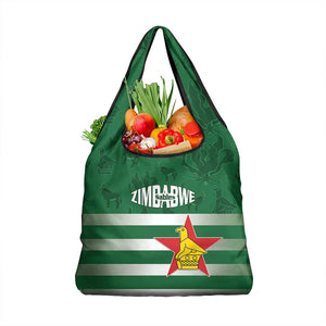 Rugby Zimbabwe Grocery Bag Go Champions Sables - African Pride