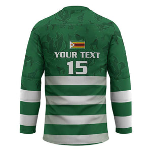 Rugby Zimbabwe Custom Hockey Jersey Go Champions Sables