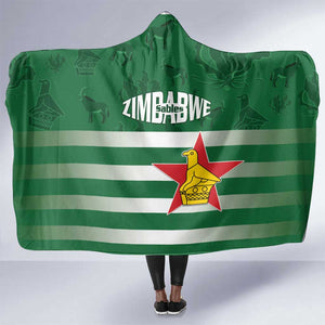 Rugby Zimbabwe Hooded Blanket Go Champions Sables - African Pride
