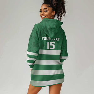 Rugby Zimbabwe Custom Hoodie Dress Go Champions Sables - African Pride